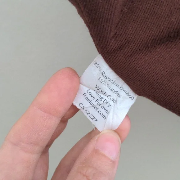 Elegant Brown Ruched Bralette - Picture 10 of 13